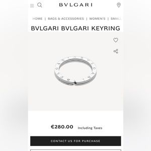 Bulgari - BVLGARI Key Ring